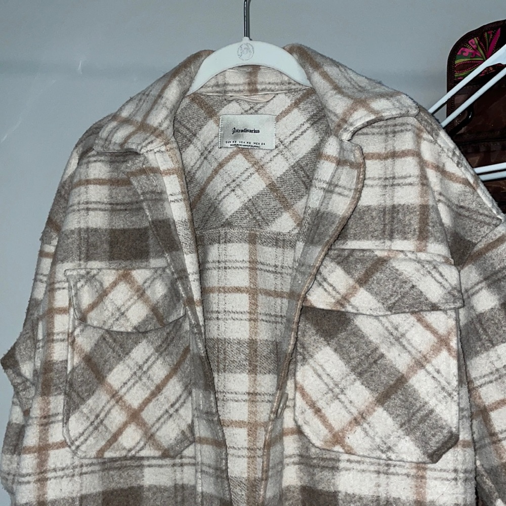 Oversized Flannel Jacket